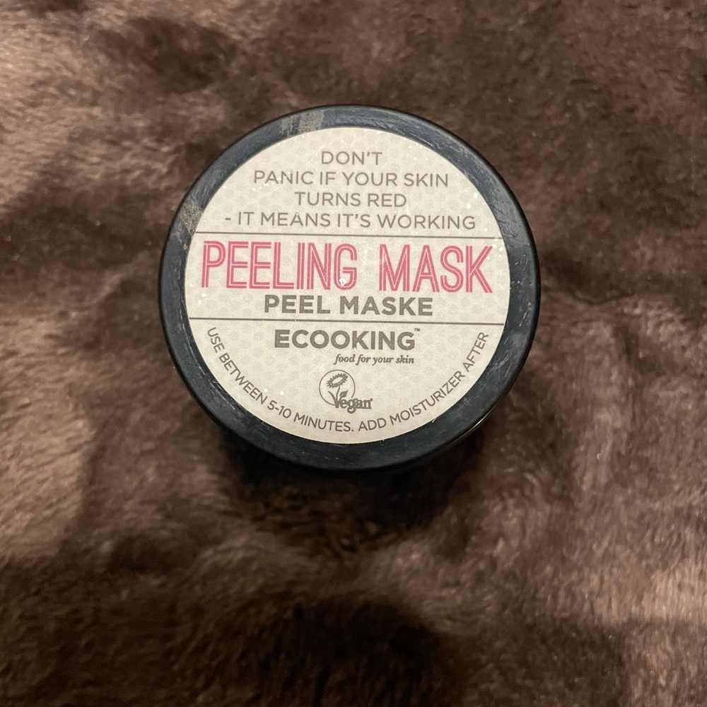 Ecooking Peeling Mask VEGAN Peel Mask .5 oz 15 ml - Picture 3 of 6